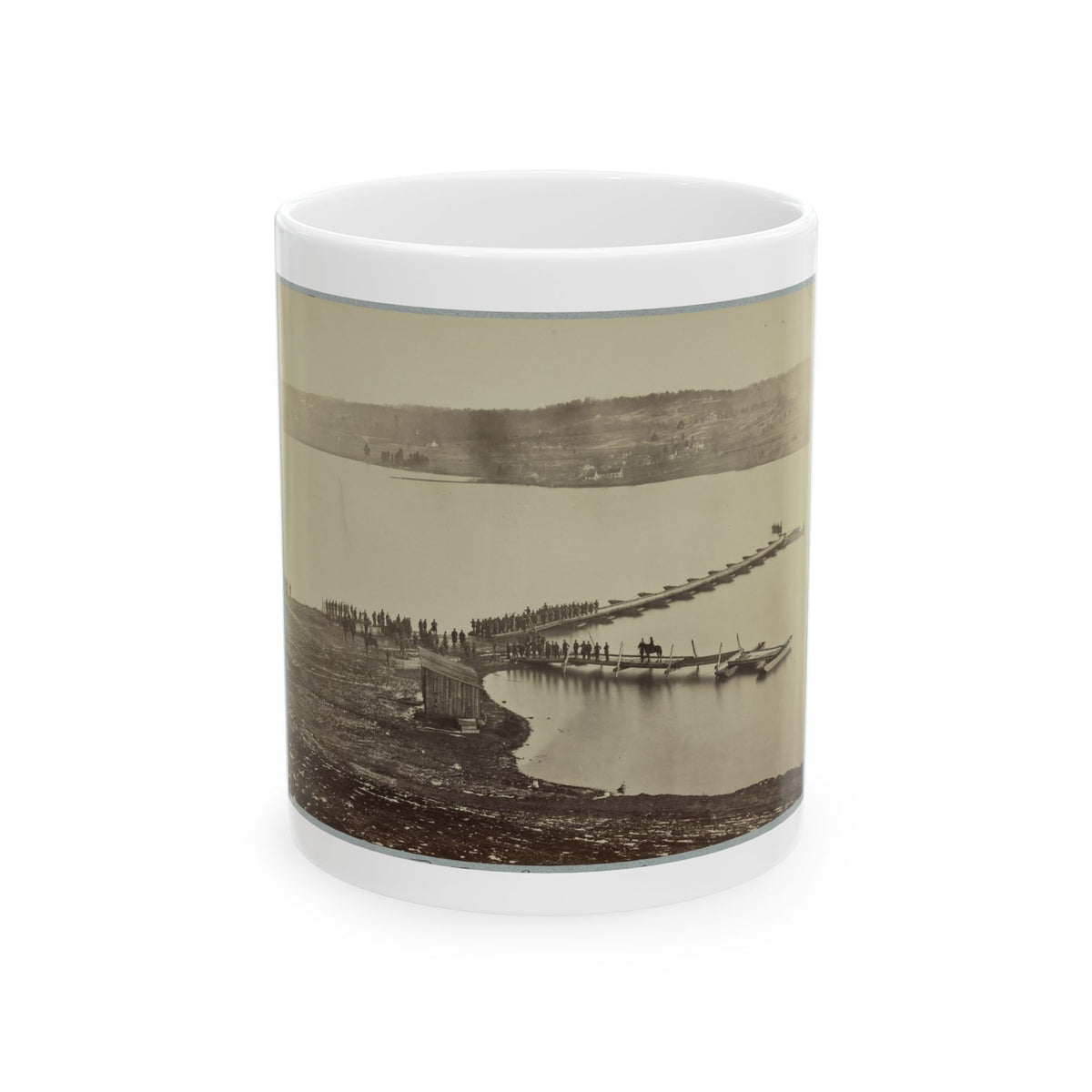 Belle Plain Landing, Va.(2) (U.S. Civil War) White Coffee Mug