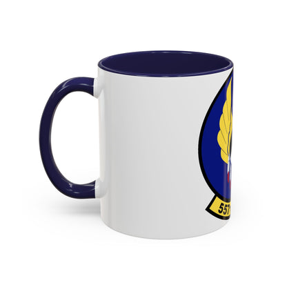 557th Aircraft Sustainment Squadron (U.S. Air Force) Accent Coffee Mug