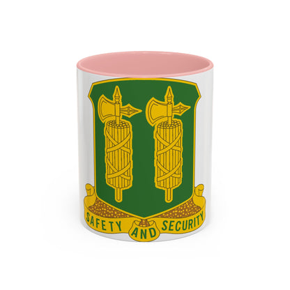 327 Military Police Battalion (U.S. Army) Accent Coffee Mug