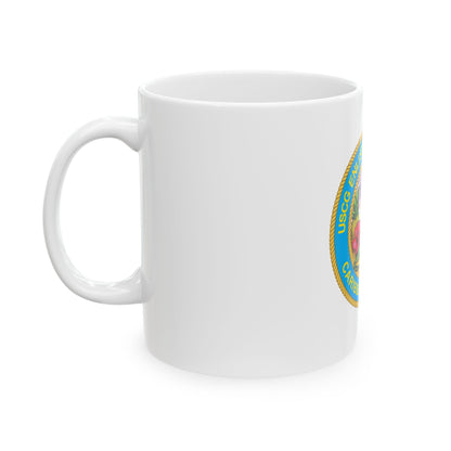 USCG EnlAssocCaribbean Branch (U.S. Coast Guard) White Coffee Mug