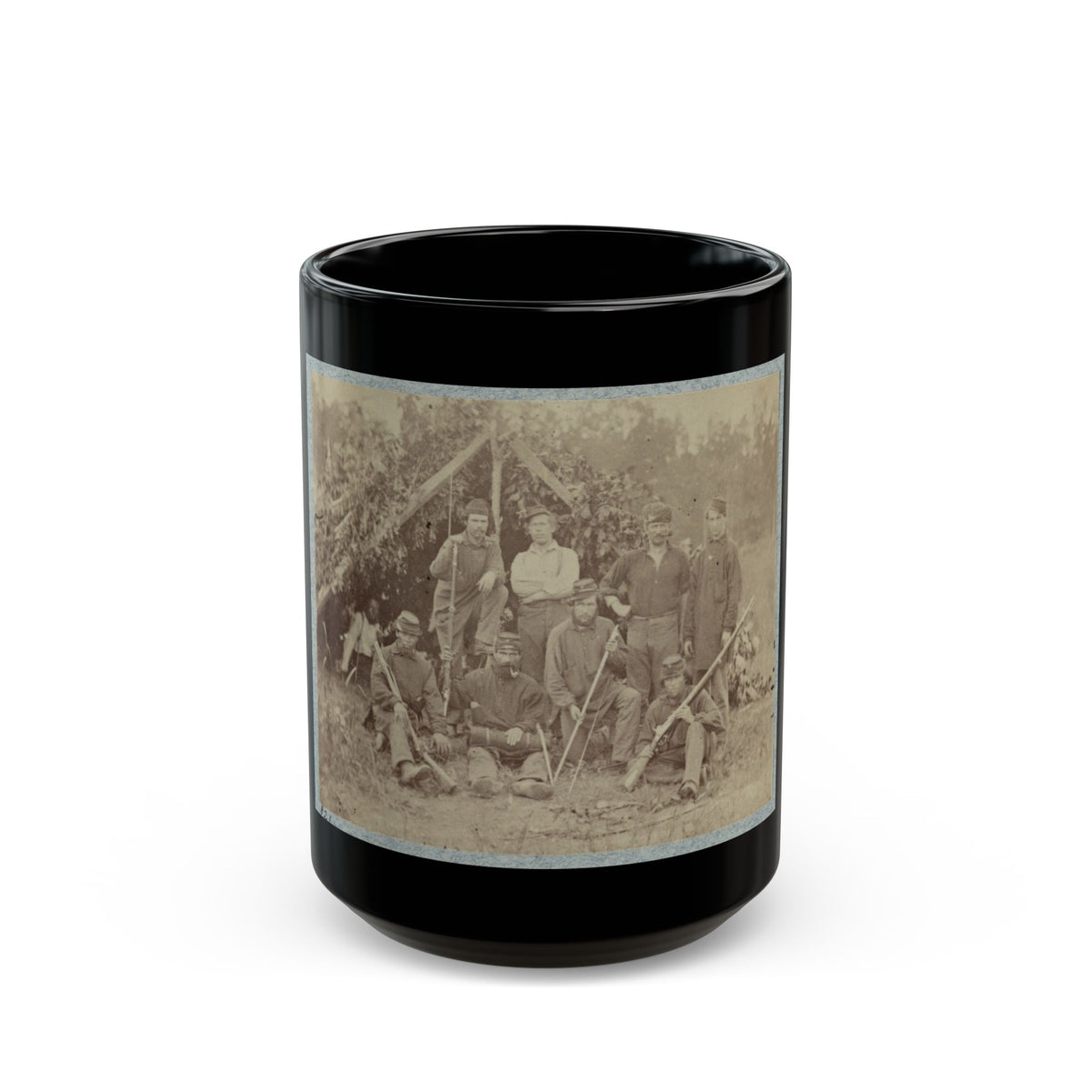 2d Rhode Island Infantry 022 (U.S. Civil War) Black Coffee Mug