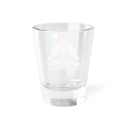 Verre à liqueur du bataillon de renseignement militaire 741 (armée américaine) 1,5 oz