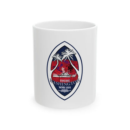 USCG Washington WPB 1331 (U.S. Coast Guard) White Coffee Mug