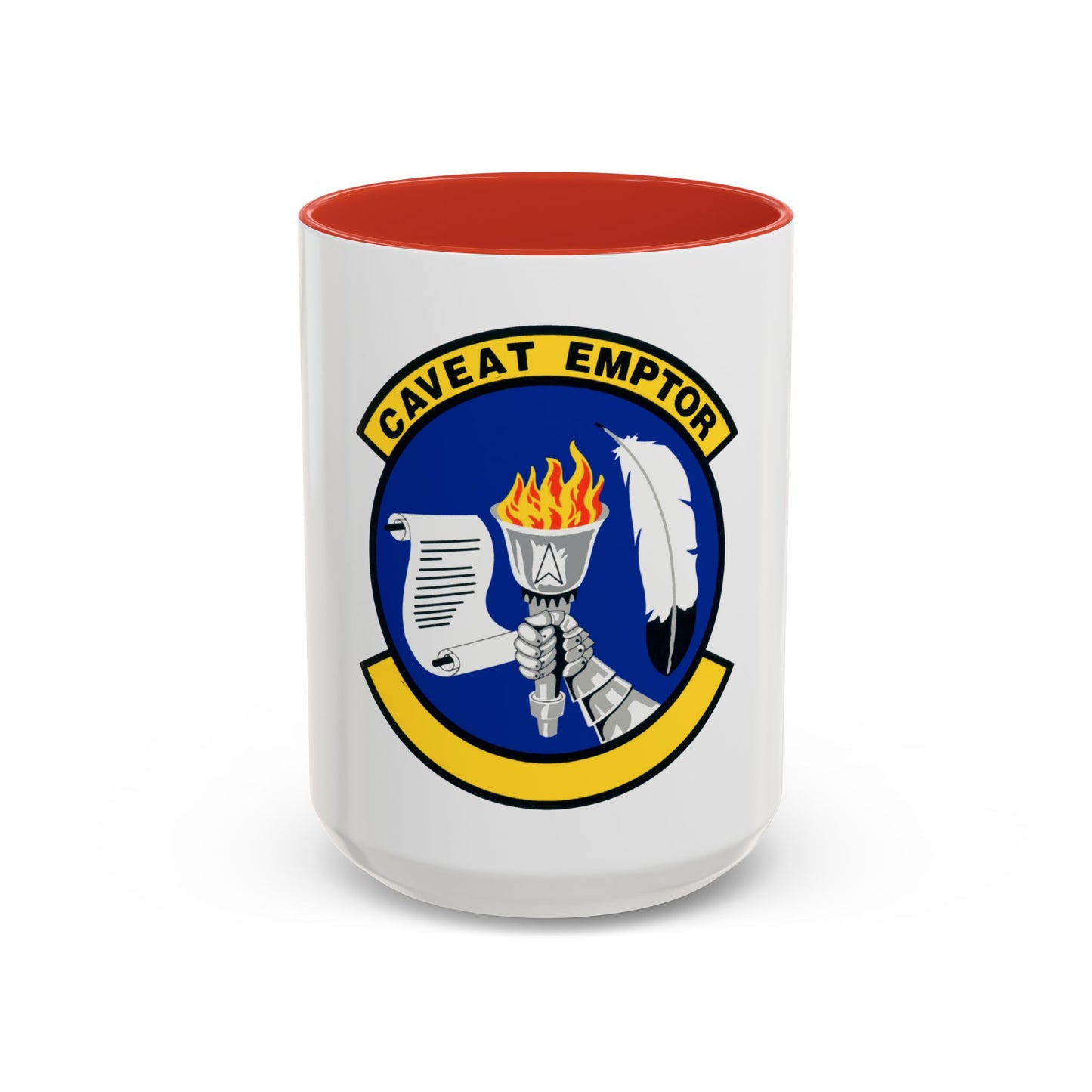 319 Contracting Squadron ACC (U.S. Air Force) Accent Coffee Mug