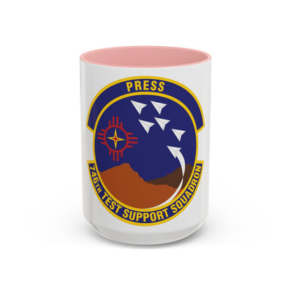 746th Test Support Squadron (U.S. Air Force) Accent Coffee Mug