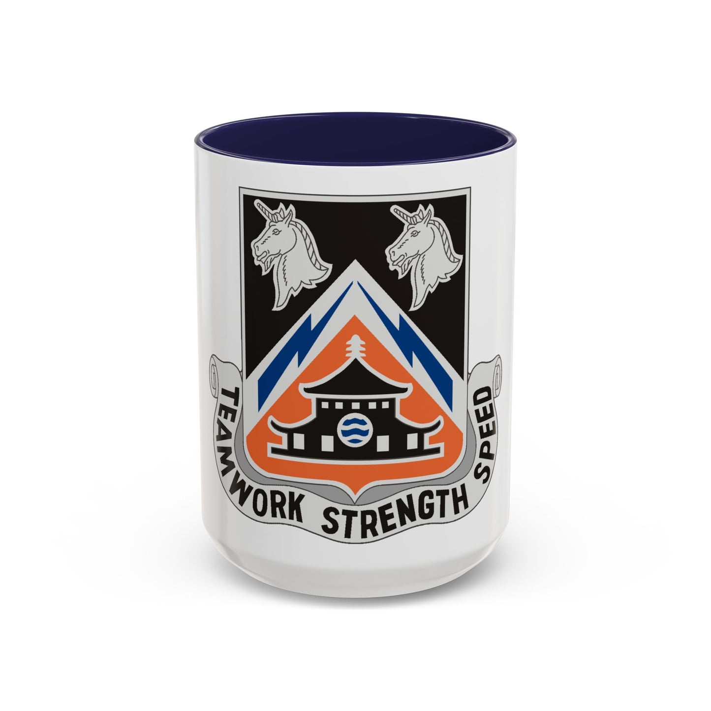 43 Signal Battalion (U.S. Army) Accent Coffee Mug