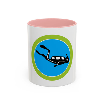 Scuba Diving (Boy Scout Merit Badge) Accent Coffee Mug