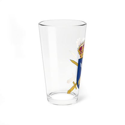 Dalregementsgruppen vapen (Sweden) (Coat of Arms) Pint Glass 16oz