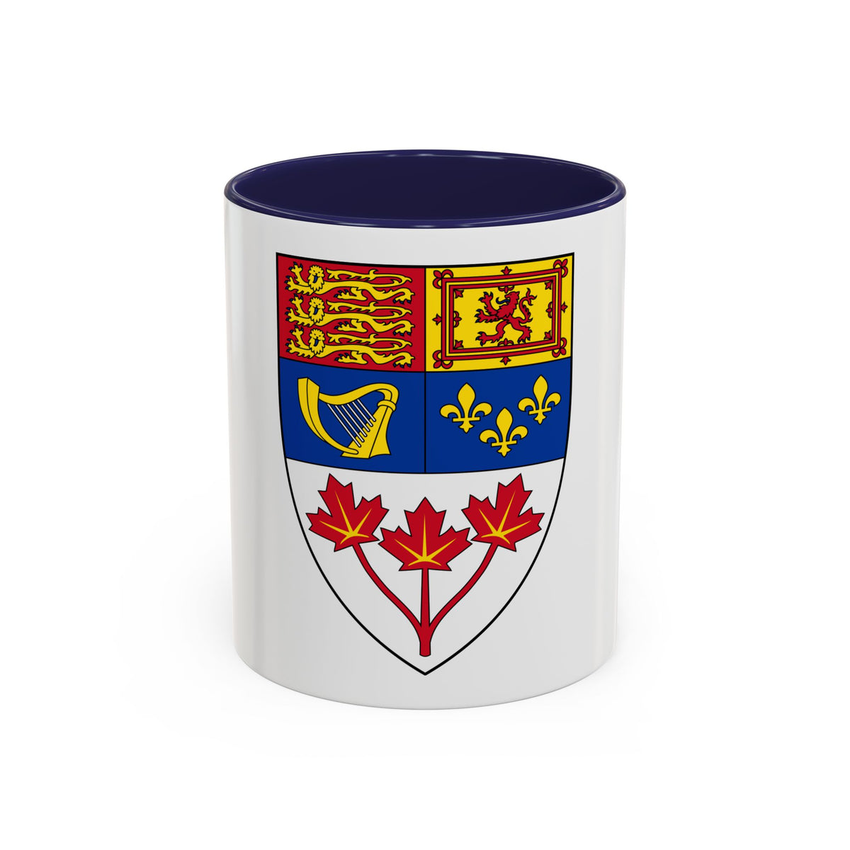 Arms of Canada (shield) - Accent Coffee Mug