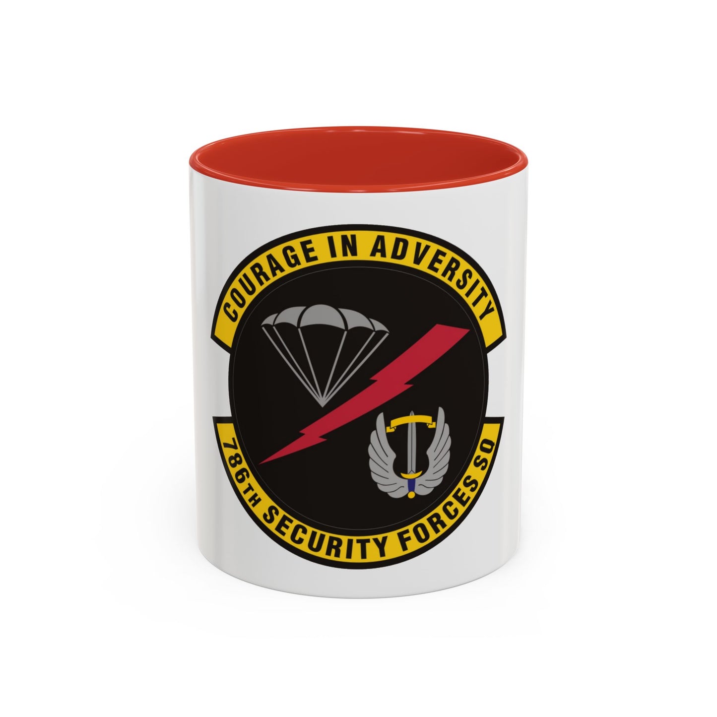 786th Security Forces Squadron (U.S. Air Force) Accent Coffee Mug
