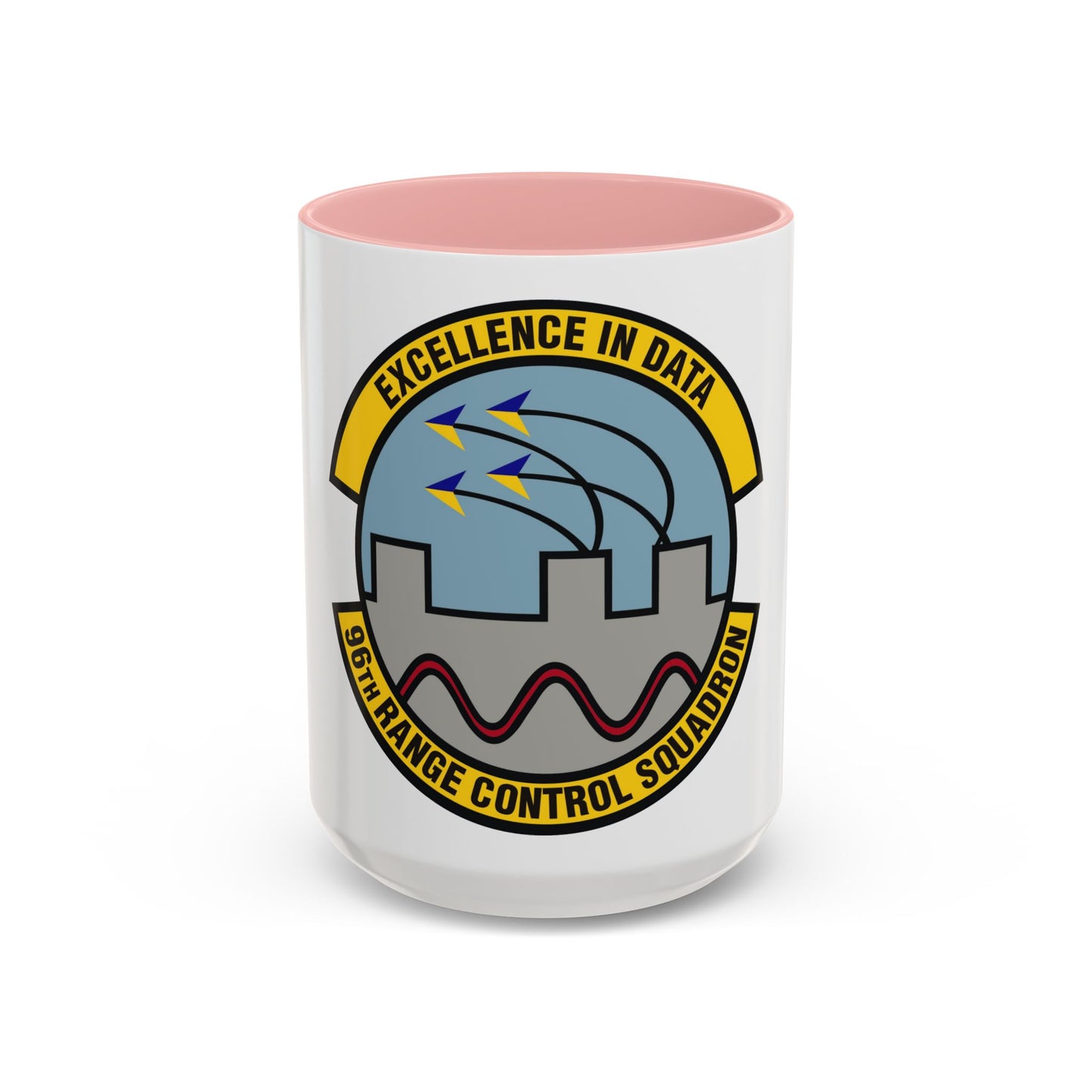 96th Range Control Squadron (U.S. Air Force) Accent Coffee Mug