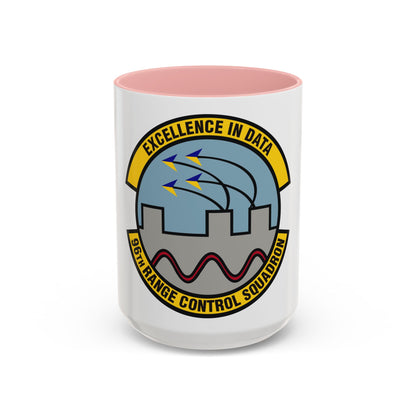 96th Range Control Squadron (U.S. Air Force) Accent Coffee Mug