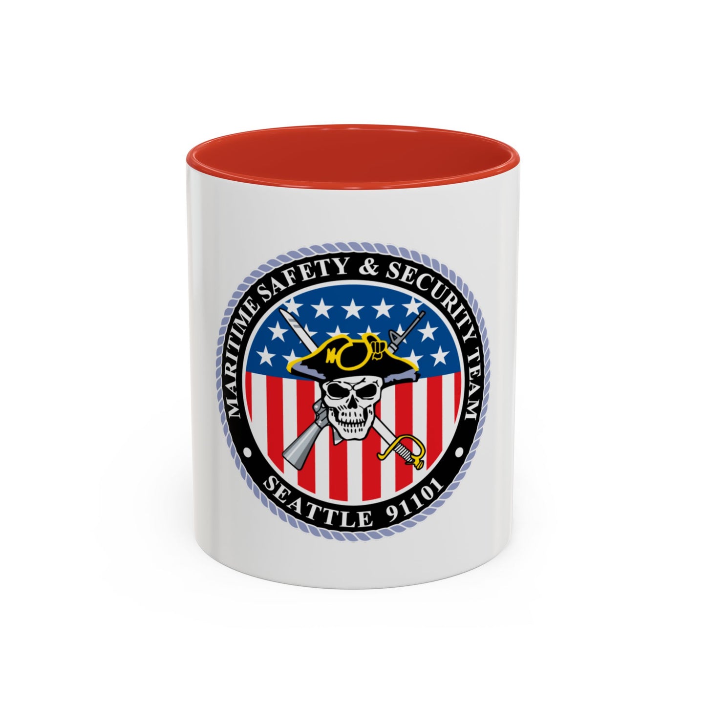 Maritime Safety & Security Team Seattle MSST (U.S. Coast Guard) Accent Coffee Mug