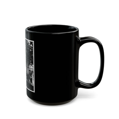 Backyard (U.S. Civil War) Black Coffee Mug