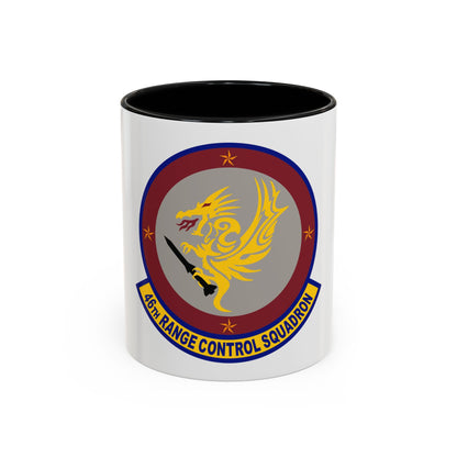 46 Range Control Squadron AFMC (U.S. Air Force) Accent Coffee Mug