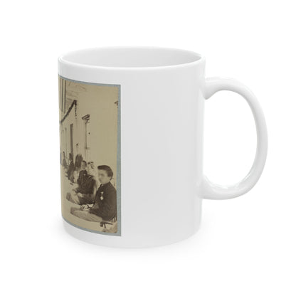 A Ward In Armory Square Hospital, Washington, D.C. (U.S. Civil War) White Coffee Mug