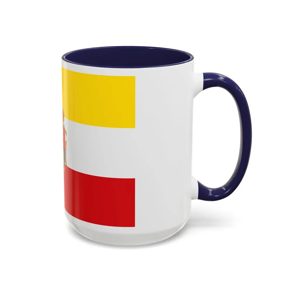 Flag of Cuenca Spain - Accent Coffee Mug-Go Mug Yourself