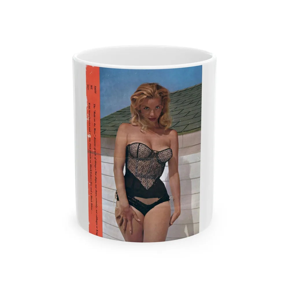 Eve Meyer #11 (Vintage Female Icon) White Coffee Mug-11oz-Go Mug Yourself