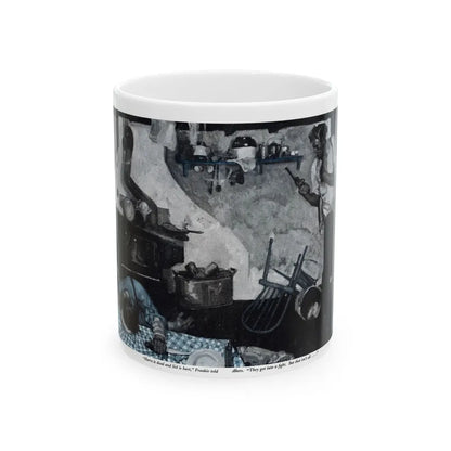 Fox Fire (2), Cosmopolitan, November 1932 - White Coffee Mug-11oz-Go Mug Yourself