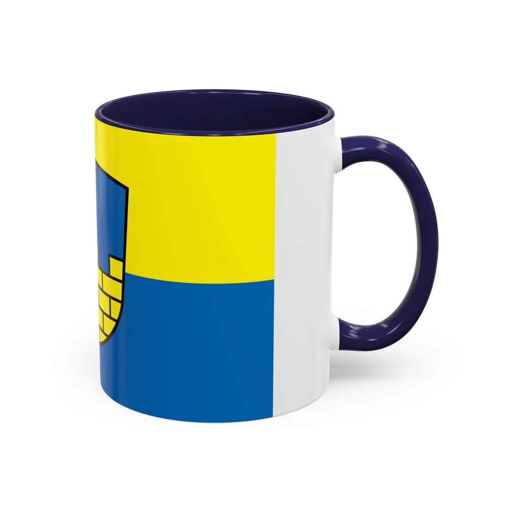 Flag of Bautzen Germany - Accent Coffee Mug-Go Mug Yourself