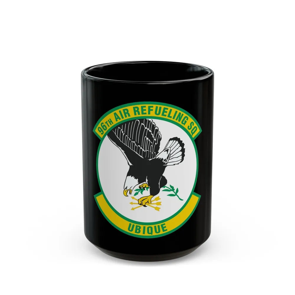 96th Air Refueling Squadron (U.S. Air Force) Black Coffee Mug-15oz-Go Mug Yourself