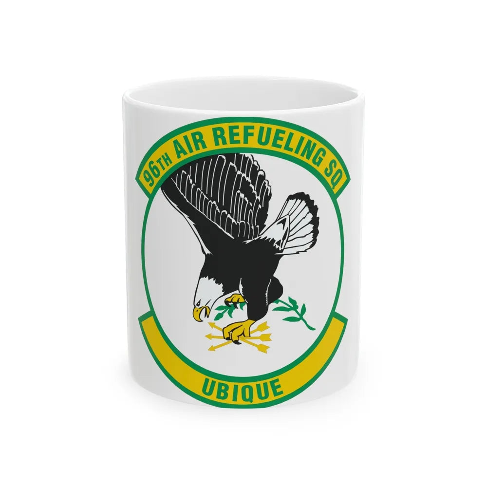 96th Air Refueling Squadron (U.S. Air Force) White Coffee Mug-11oz-Go Mug Yourself