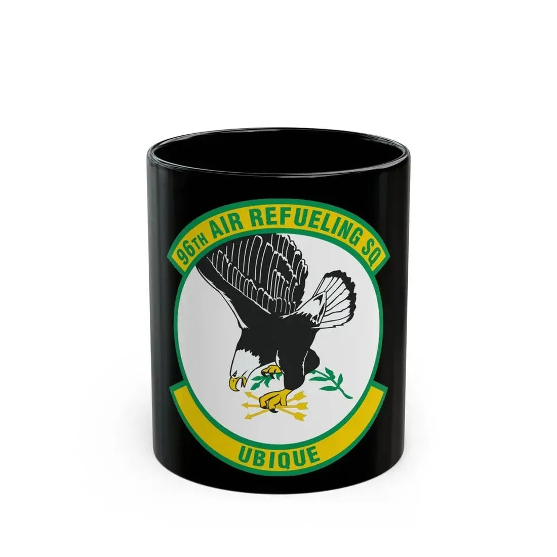 96th Air Refueling Squadron (U.S. Air Force) Black Coffee Mug - Go Mug Yourself
