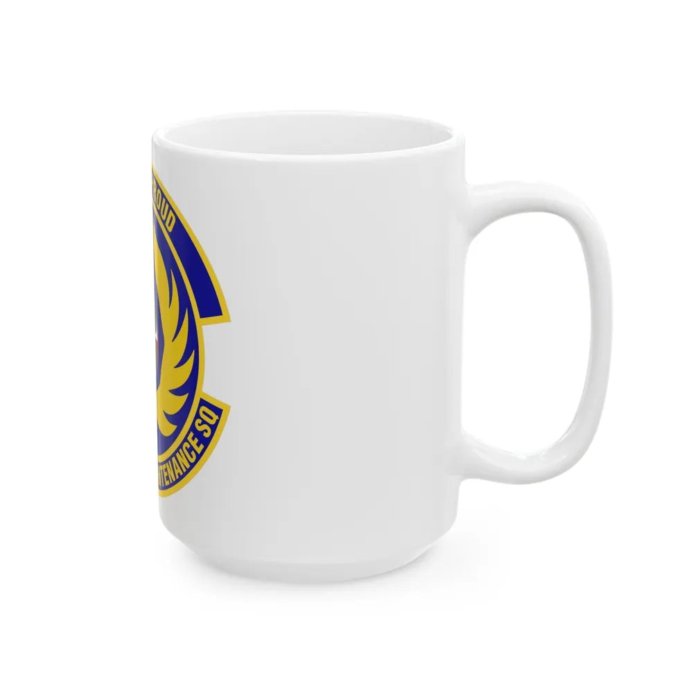 96th Aircraft Maintenance Squadron (U.S. Air Force) White Coffee Mug-Go Mug Yourself