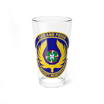 96th Aircraft Maintenance Squadron (U.S. Air Force) Pint Glass 16oz - Go Mug Yourself