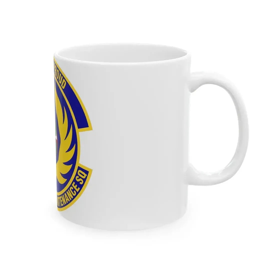 96th Aircraft Maintenance Squadron (U.S. Air Force) White Coffee Mug - Go Mug Yourself