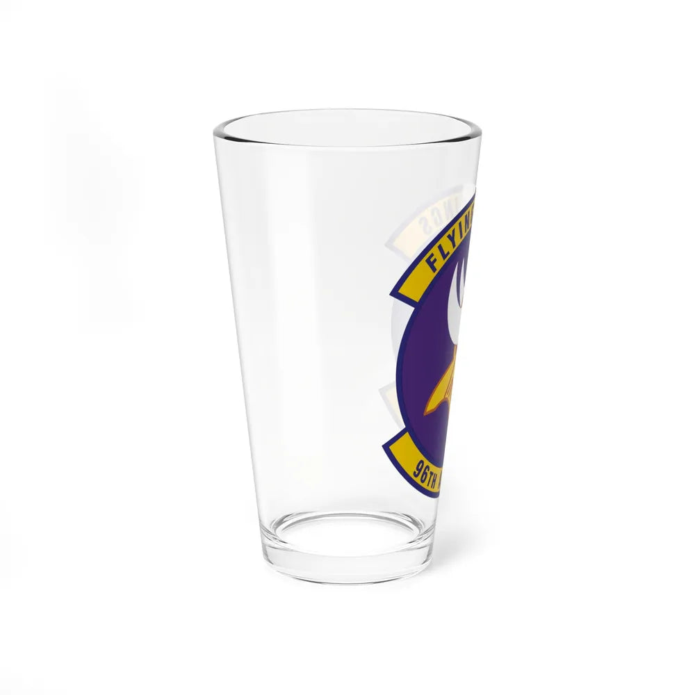 96th Airlift Squadron (U.S. Air Force) Pint Glass 16oz-Go Mug Yourself