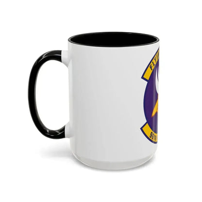 96th Airlift Squadron (U.S. Air Force) Accent Coffee Mug - Go Mug Yourself