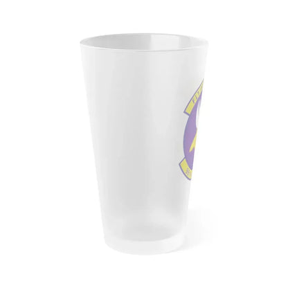 96th Airlift Squadron (U.S. Air Force) Frosted Pint Glass 16oz - Go Mug Yourself