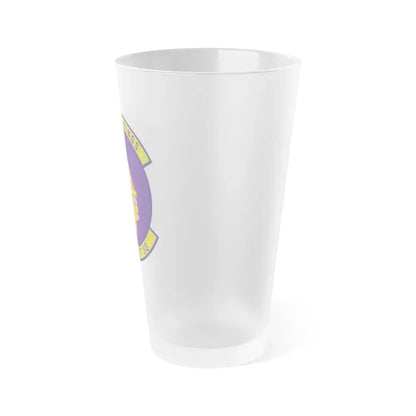 96th Airlift Squadron (U.S. Air Force) Frosted Pint Glass 16oz - Go Mug Yourself