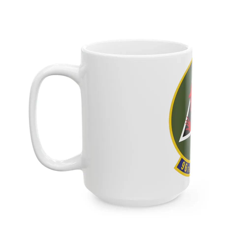 96th Bomb Squadron (U.S. Air Force) White Coffee Mug-Go Mug Yourself