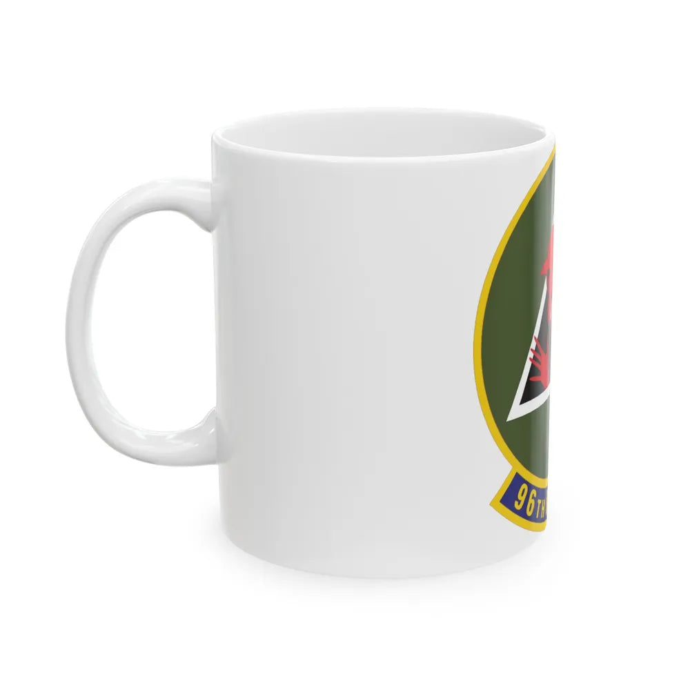 96th Bomb Squadron (U.S. Air Force) White Coffee Mug-Go Mug Yourself