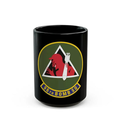 96th Bomb Squadron (U.S. Air Force) Black Coffee Mug 15oz - Go Mug Yourself