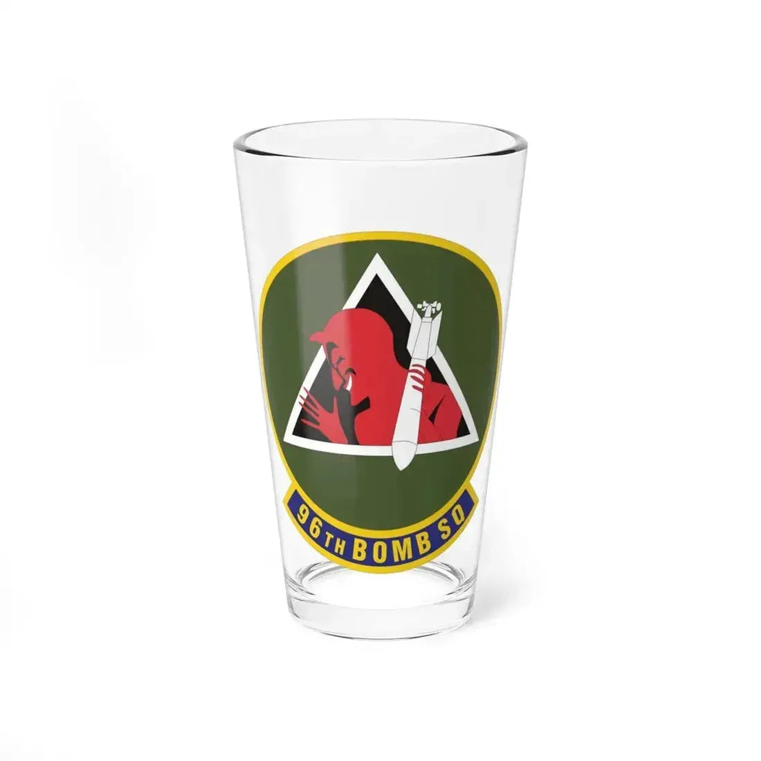 96th Bomb Squadron (U.S. Air Force) Pint Glass 16oz 16oz - Go Mug Yourself