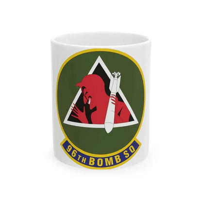 96th Bomb Squadron (U.S. Air Force) White Coffee Mug 11oz - Go Mug Yourself