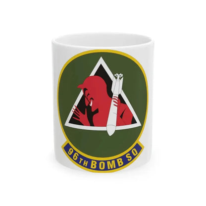 96th Bomb Squadron (U.S. Air Force) White Coffee Mug 11oz - Go Mug Yourself