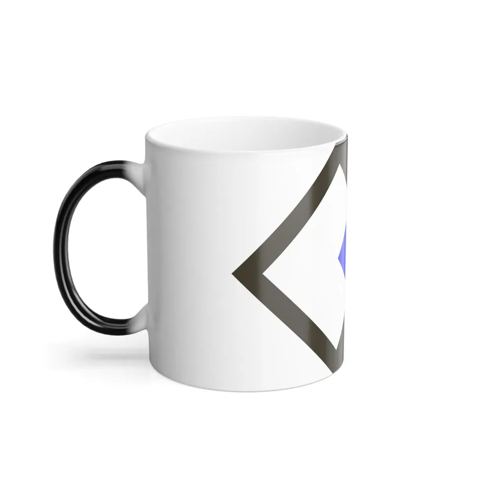 96th Infantry Division SSI (U.S. Army) Color Changing Coffee Mug-Go Mug Yourself