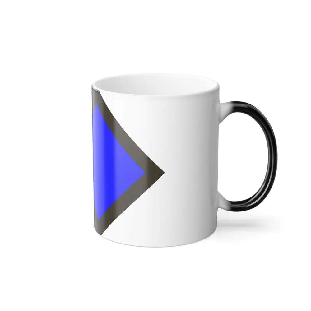 96th Infantry Division SSI (U.S. Army) Color Changing Coffee Mug-Go Mug Yourself