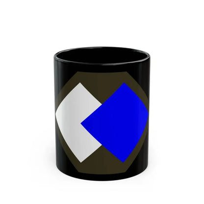 96th Infantry Division SSI (U.S. Army) Black Coffee Mug 11oz - Go Mug Yourself
