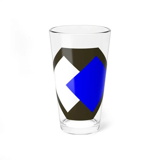 96th Infantry Division SSI (U.S. Army) Pint Glass 16oz 16oz - Go Mug Yourself
