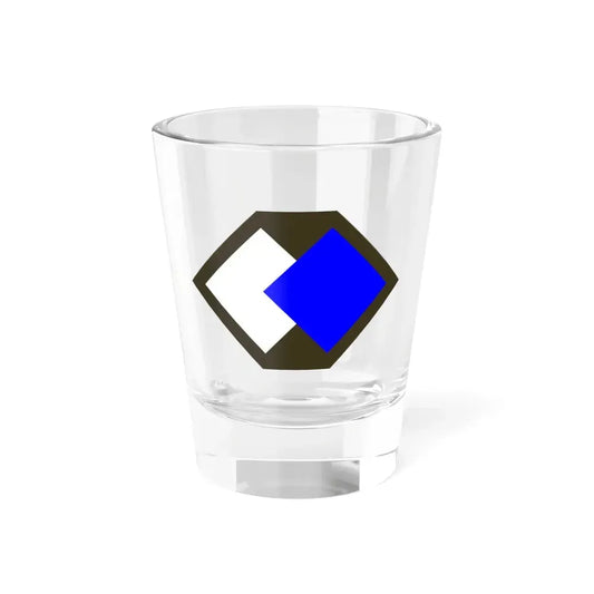 96th Infantry Division SSI (U.S. Army) Shot Glass 1.5oz 1.5oz - Go Mug Yourself
