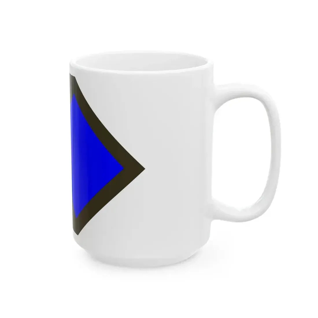 96th Infantry Division SSI (U.S. Army) White Coffee Mug - Go Mug Yourself