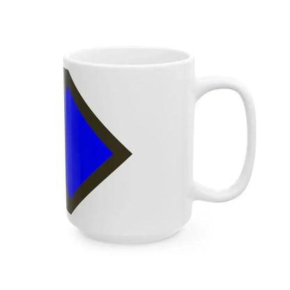 96th Infantry Division SSI (U.S. Army) White Coffee Mug - Go Mug Yourself