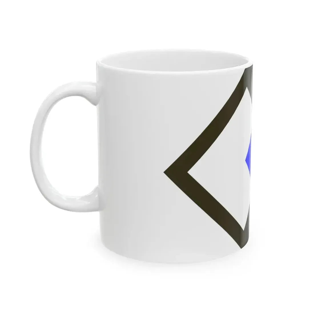 96th Infantry Division SSI (U.S. Army) White Coffee Mug - Go Mug Yourself