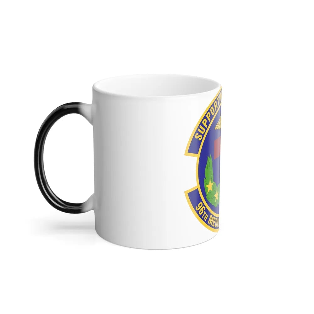 96th Medical Support Squadron (U.S. Air Force) Color Changing Mug-Go Mug Yourself