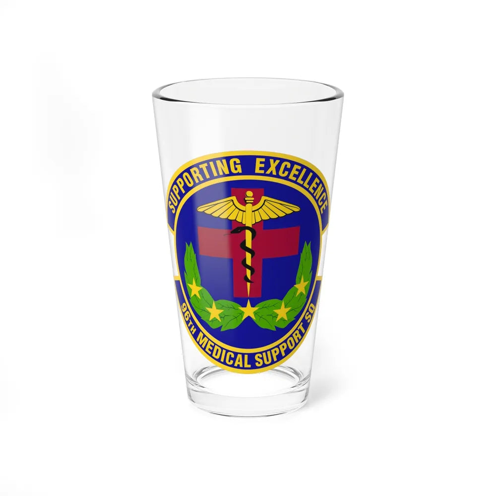 96th Medical Support Squadron (U.S. Air Force) Pint Glass 16oz-16oz-Go Mug Yourself